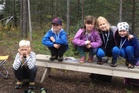 Akseli, Heikki, Vilma, Iida ja Martta.
